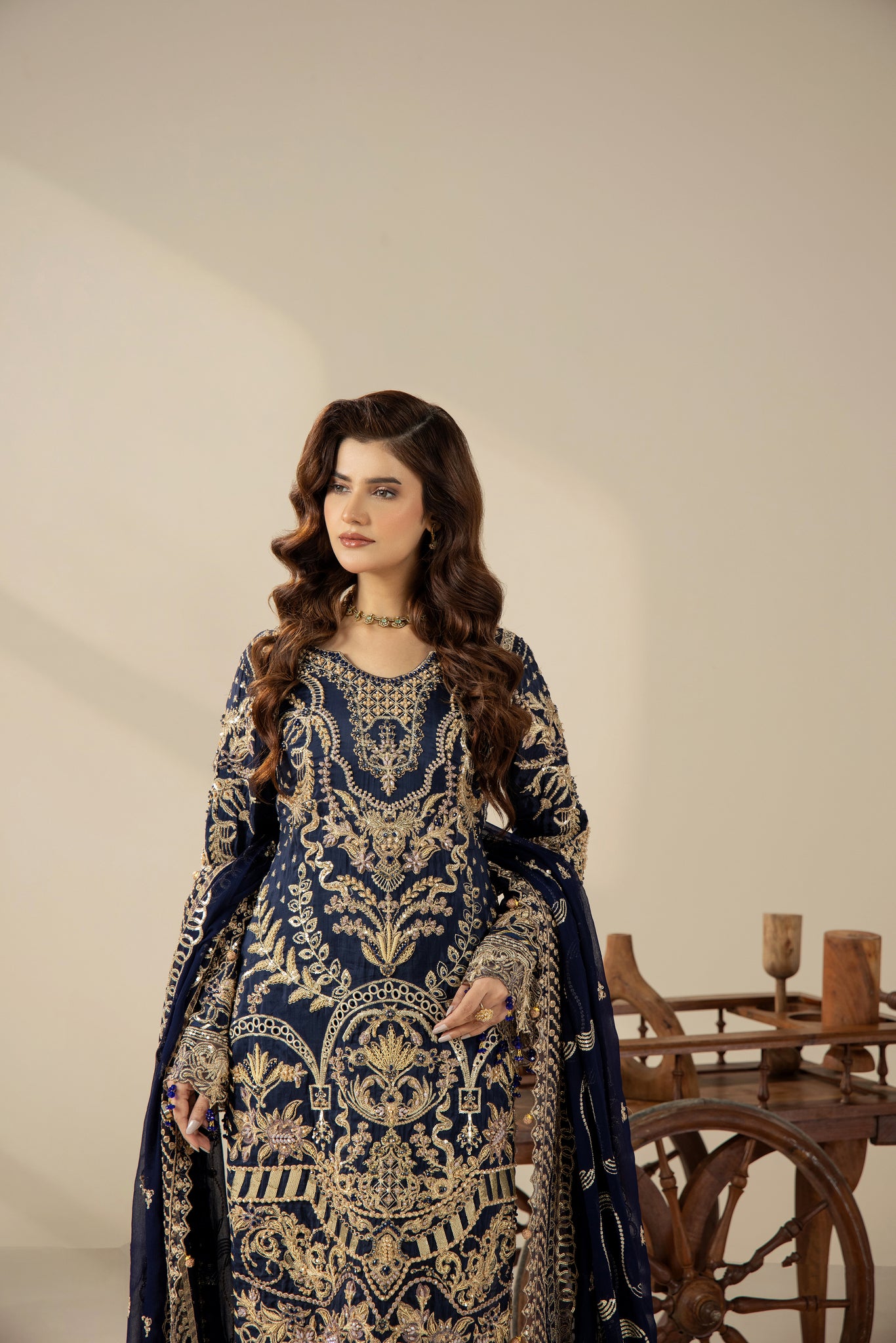 Midnight Royal Embroidery