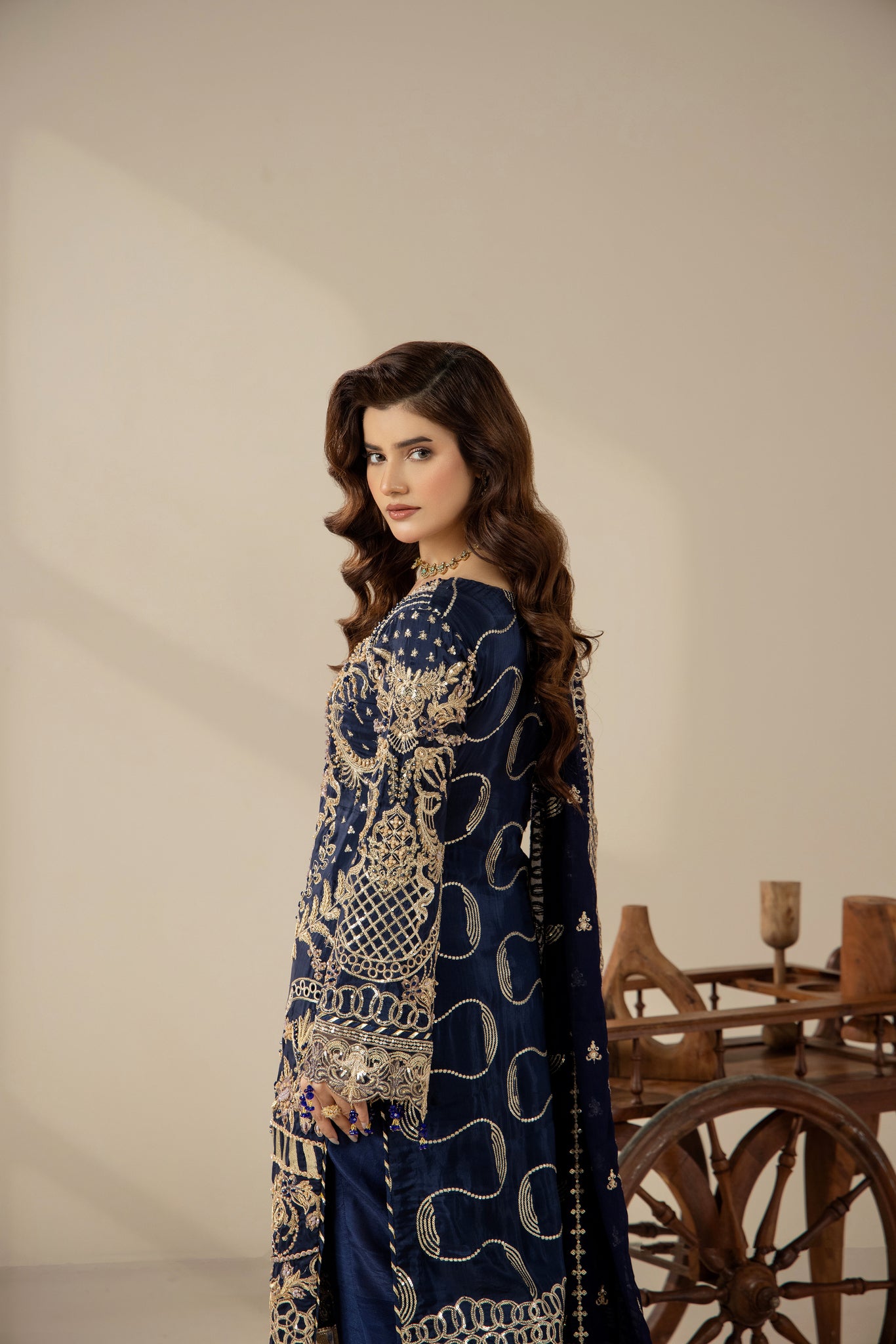 Midnight Royal Embroidery